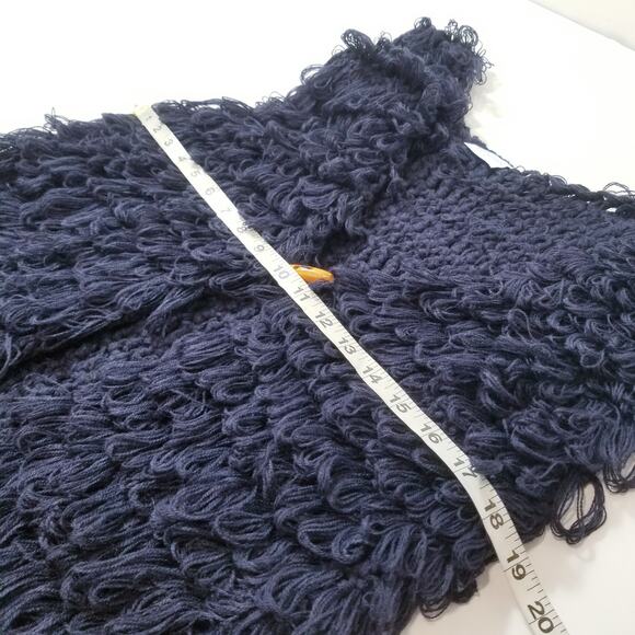 Fillyboo Shaggy Faux Fur Cardigan Sweater - Picture 4 of 14